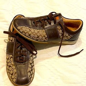 COACH Brown Noella Style Sneakers